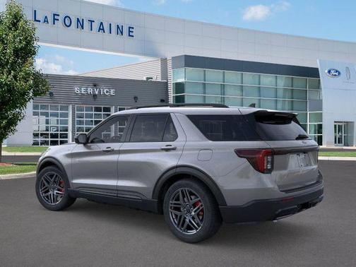 Carbonized Gray Metallic 2026 Ford Explorer ST-Line