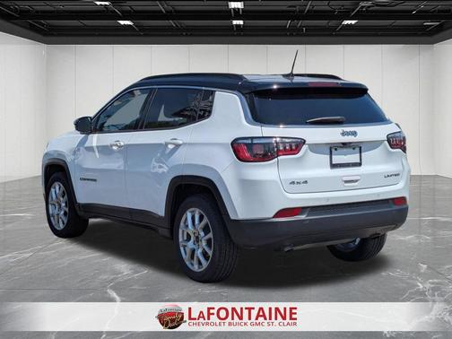 Bright White Clearcoat 2025 Jeep Compass Limited