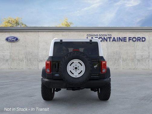 Shadow Black 2025 Ford Bronco Heritage Edition