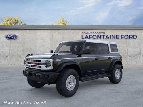 Shadow Black 2025 Ford Bronco Heritage Edition