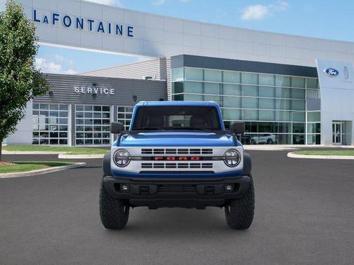 Velocity Blue Metallic 2026 Ford Bronco Heritage Edition