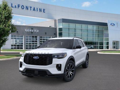 White 2026 Ford Explorer ST-Line
