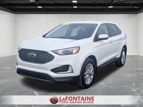Oxford White 2023 Ford Edge SEL