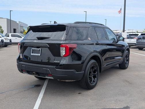 Agate Black Metallic 2023 Ford Explorer Timberline