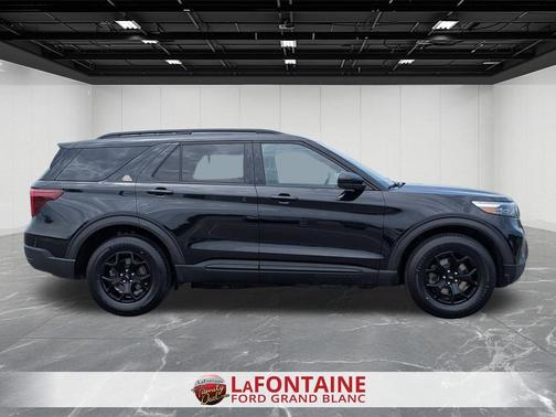 Agate Black Metallic 2023 Ford Explorer Timberline