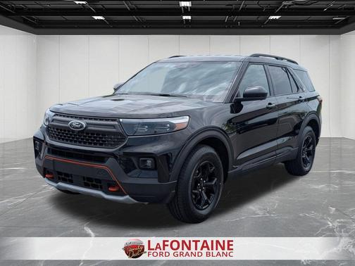 Agate Black Metallic 2023 Ford Explorer Timberline