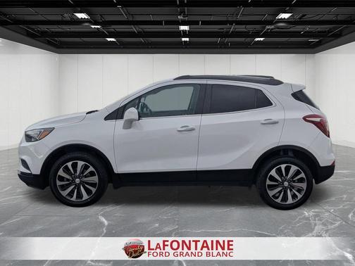 Summit White 2021 Buick Encore Preferred