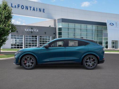 Blue 2026 Ford Mustang Mach-E GT