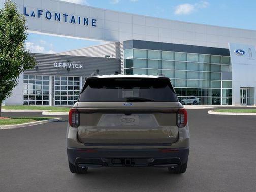 Gray 2026 Ford Explorer ST-Line