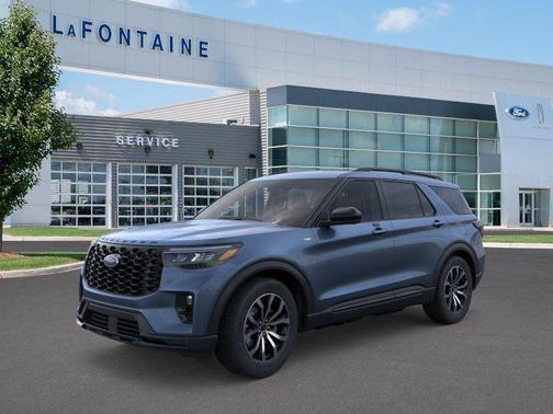 Vapor Blue Metallic 2026 Ford Explorer ST-Line