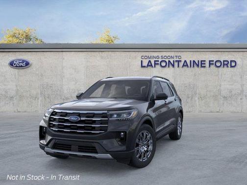 Agate Black Metallic 2026 Ford Explorer Active