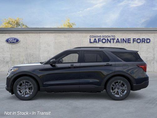 Agate Black Metallic 2026 Ford Explorer Active