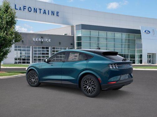 Blue 2026 Ford Mustang Mach-E Premium