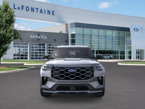 Carbonized Gray Metallic 2026 Ford Explorer Platinum