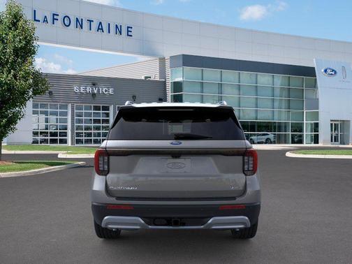 Carbonized Gray Metallic 2026 Ford Explorer Platinum