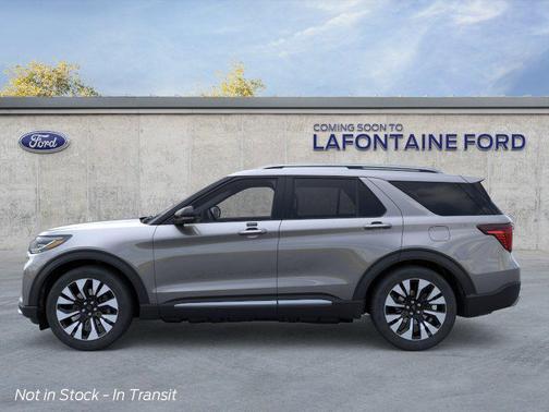 Carbonized Gray Metallic 2026 Ford Explorer Platinum
