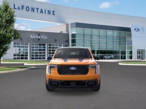 Orange Fury Metallic Tri-Coat 2026 Ford Maverick Lariat