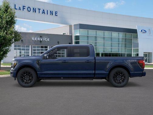 Antimatter Blue Metallic 2026 Ford F-150 Lariat