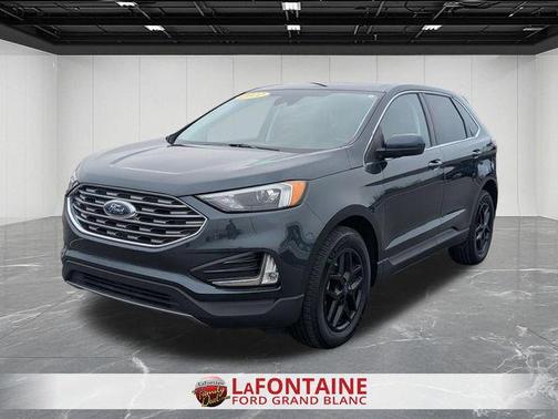 Stone Blue Metallic 2022 Ford Edge SEL
