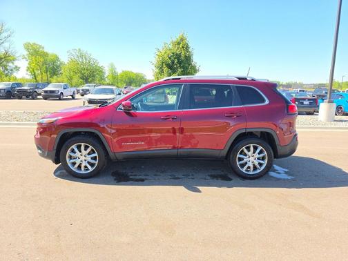 Velvet Red Pearlcoat 2018 Jeep Cherokee Limited