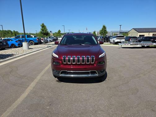 Velvet Red Pearlcoat 2018 Jeep Cherokee Limited