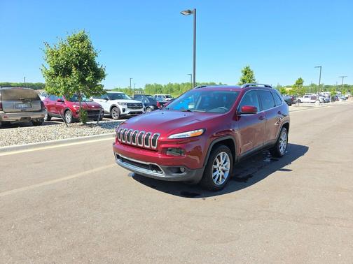 Velvet Red Pearlcoat 2018 Jeep Cherokee Limited