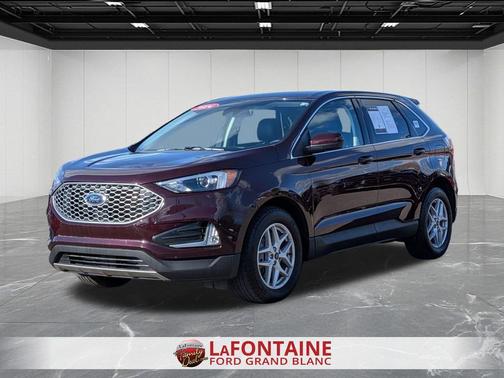 Burgundy Velvet Metallic Tinted Clearcoat 2024 Ford Edge SEL