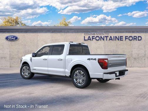 Star White Metallic Tri-Coat 2026 Ford F-150 Platinum