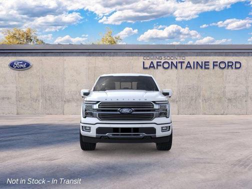 Star White Metallic Tri-Coat 2026 Ford F-150 Platinum