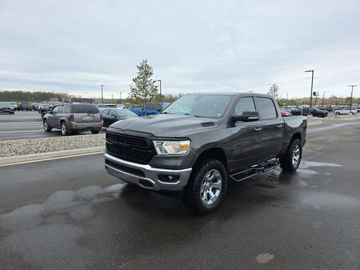 Granite Crystal Metallic Clearcoat 2019 RAM 1500 Big Horn