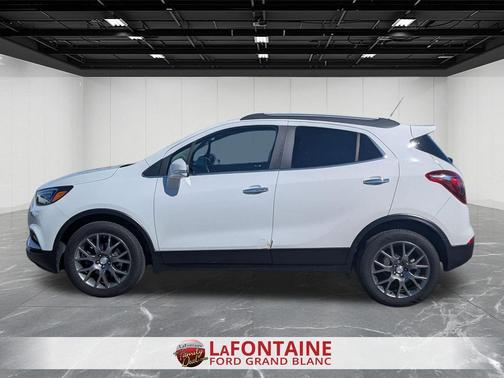 Summit White 2019 Buick Encore Sport Touring