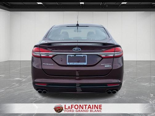 Burgundy Velvet Metallic Tinted Clearcoat 2017 Ford Fusion Sport
