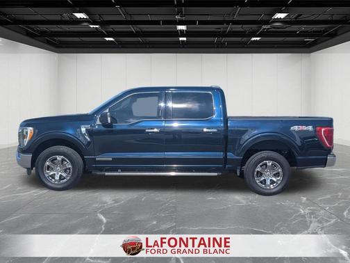 Blue Metallic 2022 Ford F-150 XLT
