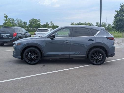 Gray Metallic 2025 Mazda CX-5 2.5 S Carbon Edition