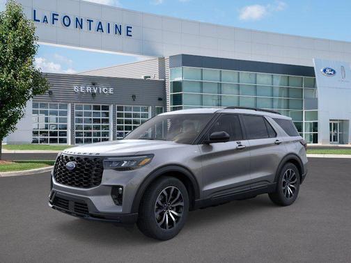 Gray 2026 Ford Explorer ST-Line