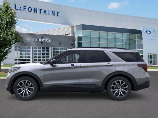 Gray 2026 Ford Explorer ST-Line