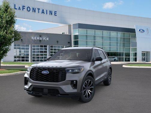 Gray 2026 Ford Explorer ST-Line