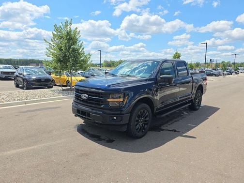 Antimatter Blue Metallic 2024 Ford F-150 XLT