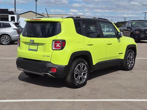 Hypergreen Clearcoat 2017 Jeep Renegade Limited
