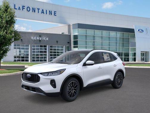 star white metallic tri-coat 2026 Ford Escape PHEV SE