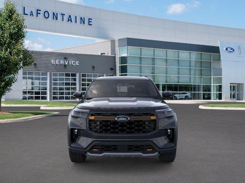 Agate Black Metallic 2026 Ford Explorer Tremor