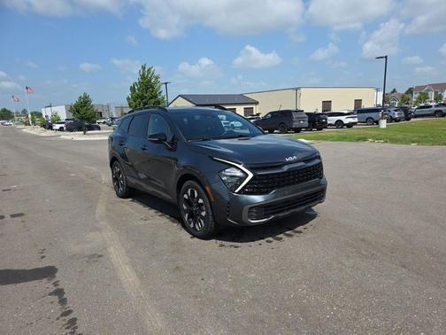 Gravity Gray 2023 Kia Sportage X-Line