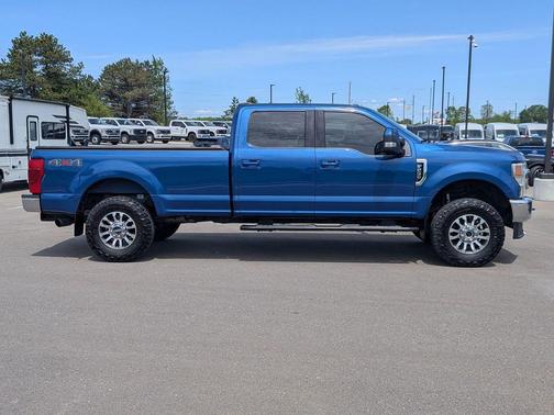Atlas Blue Metallic 2022 Ford F-250 Lariat