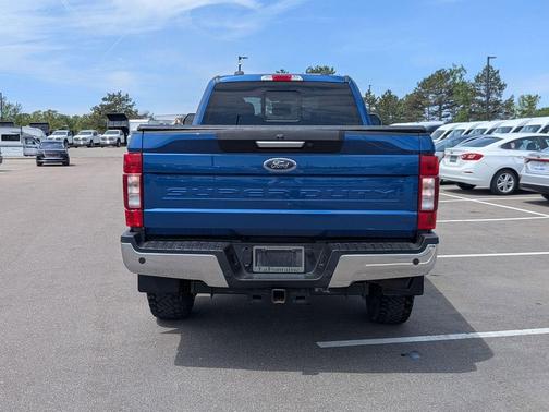 Atlas Blue Metallic 2022 Ford F-250 Lariat
