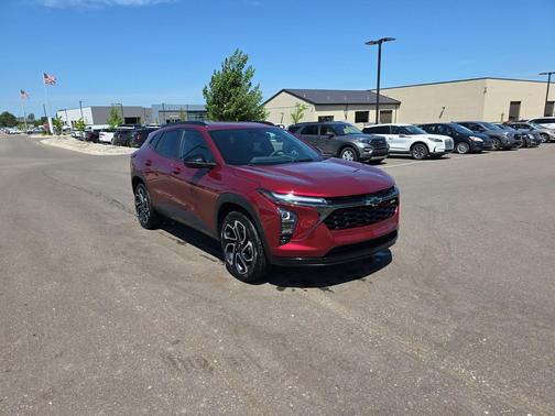 Crimson Metallic 2024 Chevrolet Trax FWD 2RS