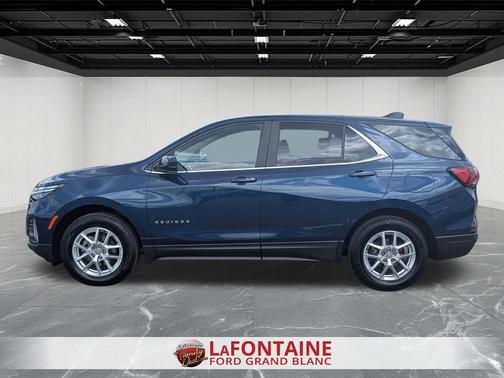 Blue 2022 Chevrolet Equinox 1LT