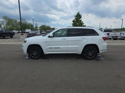 Bright White Clearcoat 2021 Jeep Grand Cherokee High Altitude