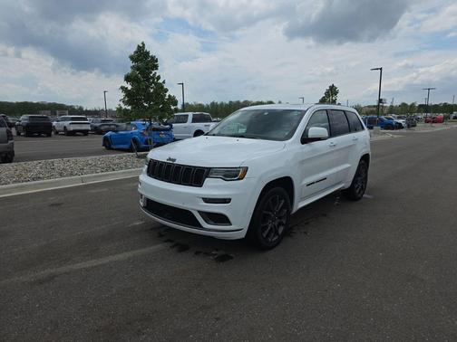 Bright White Clearcoat 2021 Jeep Grand Cherokee High Altitude