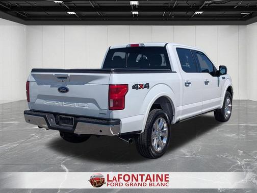 Star White Metallic Tri-Coat 2020 Ford F-150 Lariat