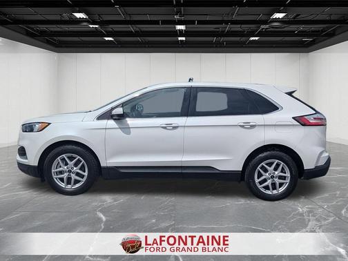 Star White Metallic Tri-Coat 2023 Ford Edge SEL